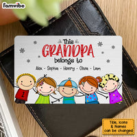 Personalized This Grandpa Belongs To Wallet Card 28799 thumb 1