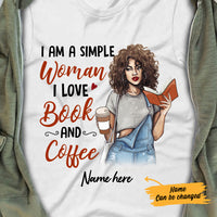 Personalized I Am A Simple BWA Coffee T Shirt AG281 29O57 thumb 1