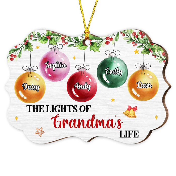 Personalized Gift For Grandma Keepsake Christmas Benelux Ornament 28818 1
