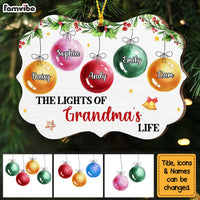 Personalized Gift For Grandma Keepsake Christmas Benelux Ornament 28818 thumb 1