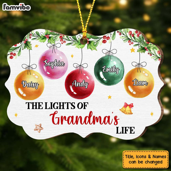 Personalized Gift For Grandma Keepsake Christmas Benelux Ornament 28818 1