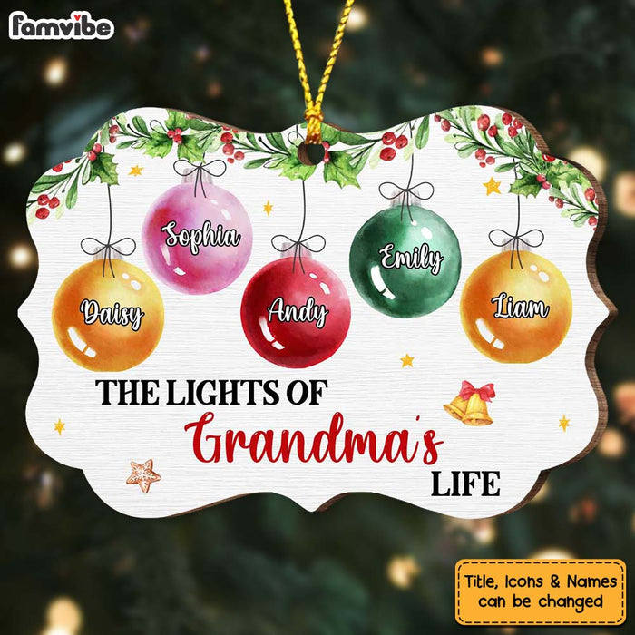 Personalized Gift For Grandma Keepsake Christmas Benelux Ornament 28818 1
