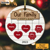 Personalized Our Family Circle Ornament 28829 1