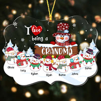 Personalized Gift For Grandma I Love Being Benelux Ornament 28832 thumb 1