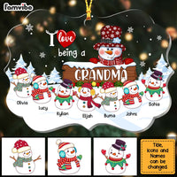 Personalized Gift For Grandma I Love Being Benelux Ornament 28832 thumb 1