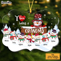 Personalized Gift For Grandma I Love Being Benelux Ornament 28832 thumb 1