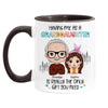 Personalized Gift For Grandpa Having Me As A Granddaughter Mug 28838 1
