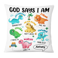 Personalized Gifts For Grandson Dinosaur I Am Pillow 28844 thumb 1