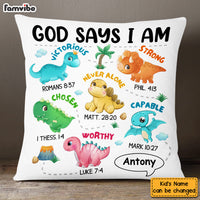 Personalized Gifts For Grandson Dinosaur I Am Pillow 28844 thumb 1