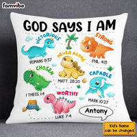 Personalized Gifts For Grandson Dinosaur I Am Pillow 28844 thumb 1
