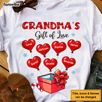 Personalized Gift For Grandma The Christmas Gift of Love Shirt - Hoodie - Sweatshirt 28850 thumb 1