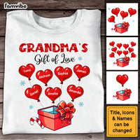 Personalized Gift For Grandma The Christmas Gift of Love Shirt - Hoodie - Sweatshirt 28850 thumb 1