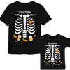 Personalized Halloween Family Skeleton Funny Adult And Kid Tee 28854 1