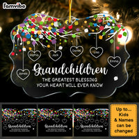 Personalized Gift For Grandma Grandchildren Greatest Blessing Benelux Ornament 28860 thumb 1
