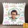 Personalized Gift For Grandson I Am Kind Upload Photo Pillow 28869 1