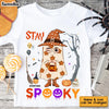 Personalized Halloween Gift For Grandson Stay Spooky Kid T Shirt 28875 1