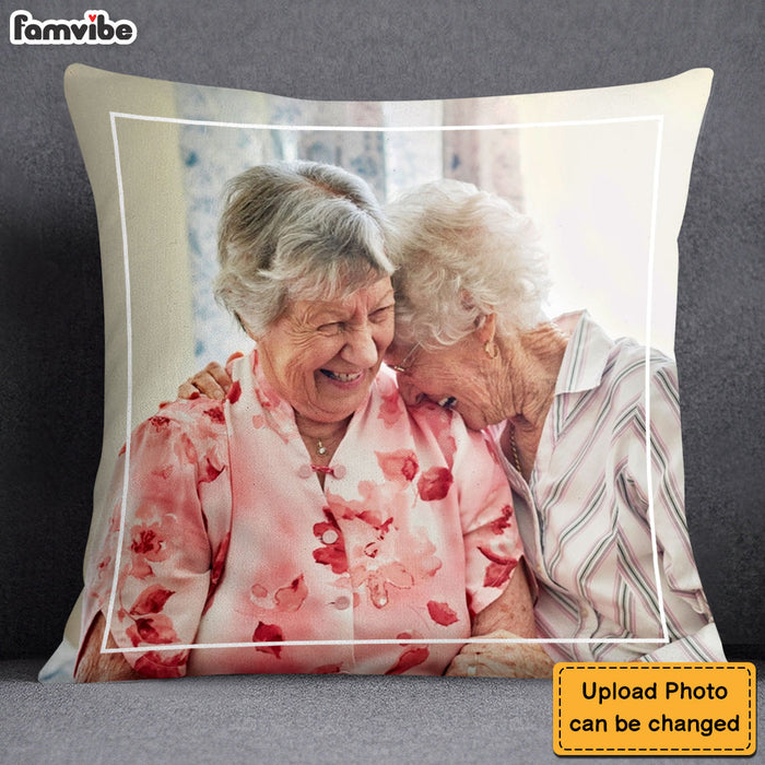 Personalized Gift For Friend Upload Photo Gallery Pillow 28876 1