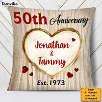 Personalized Wedding Anniversary Gift For Couple Pillow 28877 thumb 1