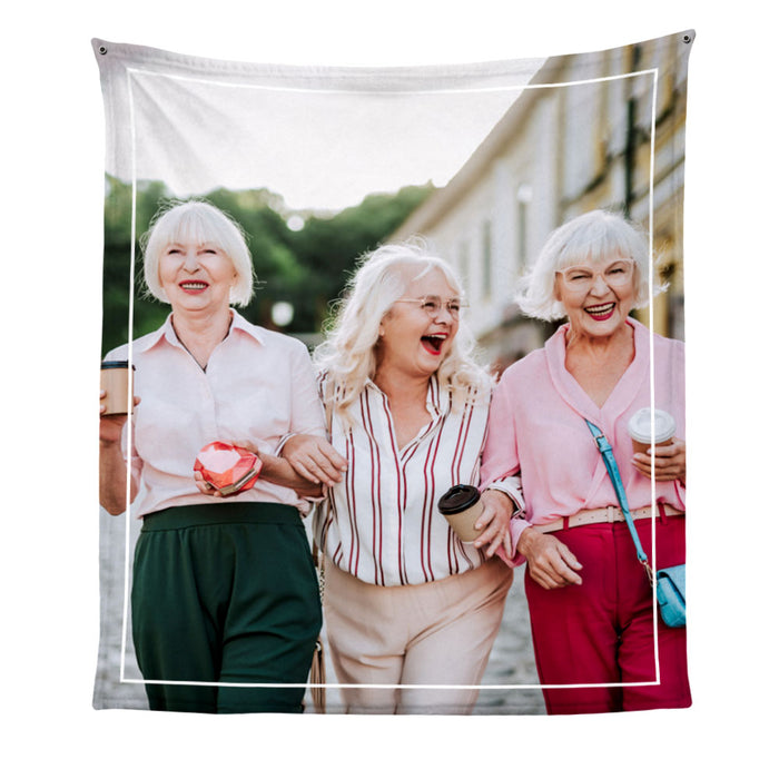 Personalized Gift For Friend Upload Photo Gallery Blanket 28878 1