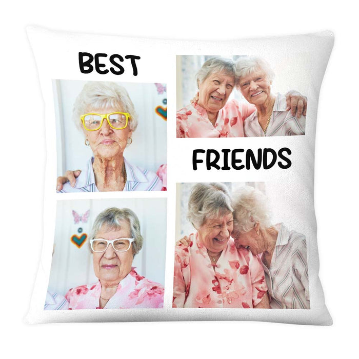Personalized Gift For Friend Upload Photo Gallery Pillow 28880 1