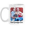 Personalized Gift For Grandpa Rounded Edges Upload Photo Gallery Mug 28882 1