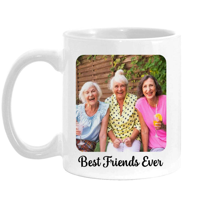 Personalized Gift For Friend Rounded Edges Upload Photo Gallery Mug 28883 1