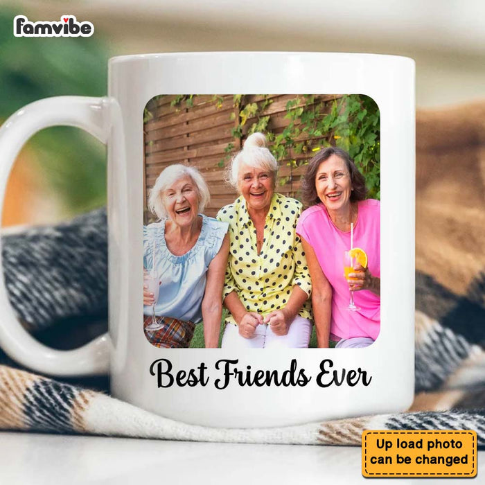 Personalized Gift For Friend Rounded Edges Upload Photo Gallery Mug 28883 1