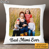 Personalized Gift For Grandma Rounded Edges Upload Photo Gallery Pillow 28884 thumb 1