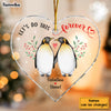 Personalized Let's Do This Forever Couple Heart Ornament 28886 1