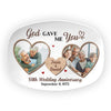 Personalized Photo 50th Wedding Anniversary Gift For Couple Plate 28888 1