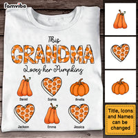 Personalized Gift For Grandma Loves Her Pumpkins Shirt - Hoodie - Sweatshirt 28891 thumb 1