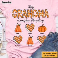 Personalized Gift For Grandma Loves Her Pumpkins Shirt - Hoodie - Sweatshirt 28891 thumb 1