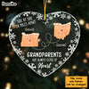 Personalized Grandparents Are Always Close at Heart Long Distance Heart Ornament 28893 1