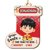 Personalized Gift For Grandson I've Been Nice Ornament 28896 thumb 1