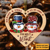 Personalized Christmas Gift For Couple You Melt My Heart Ornament 28897 1