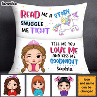 Personalized Gift For Grandson Dinosaur Tell Me A Story Pocket Pillow With Stuffing 28901 thumb 1