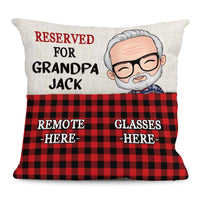 Personalized Grandpa's Spot Pocket Pillow With Stuffing 28917 thumb 1