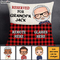 Personalized Grandpa's Spot Pocket Pillow With Stuffing 28917 thumb 1