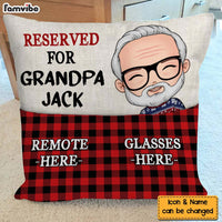 Personalized Grandpa's Spot Pocket Pillow With Stuffing 28917 thumb 1