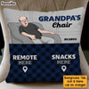 Personalized Grandpa's Chair Pocket Pillow With Stuffing 28918 1
