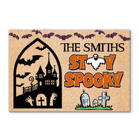 Personalized Stay Spooky Halloween Doormat 28926 thumb 1