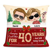 Personalized Gift For Senior Couple 40 Years And Still Going Pocket Pillow With Stuffing 28931 thumb 1