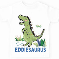 Personalized Gift For Grandson Dinosaur Kid T Shirt 28933 thumb 1