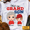 Personalized Gift For Grandma That's My Grandson Football Shirt - Hoodie - Sweatshirt 28935 1