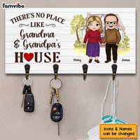 Personalized Gift No Place Like Grandparents' House Key Holder 28939 thumb 1