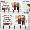 Personalized Gift No Place Like Grandparents' House Key Holder 28939 1