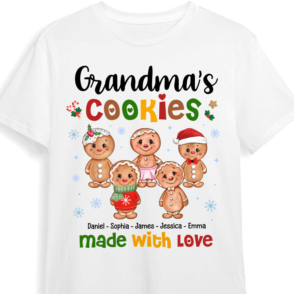 Personalized Gift For Grandma Cookies Made With Love 28940 Shirt Hoodie Sweatshirt Primary Mockup