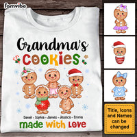 Personalized Gift For Grandma Cookies Made With Love Shirt - Hoodie - Sweatshirt 28940 thumb 1