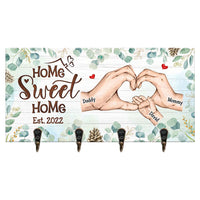 Personalized Gift For Family Home Sweet Home Key Holder 28945 thumb 1