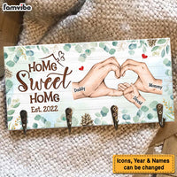 Personalized Gift For Family Home Sweet Home Key Holder 28945 thumb 1